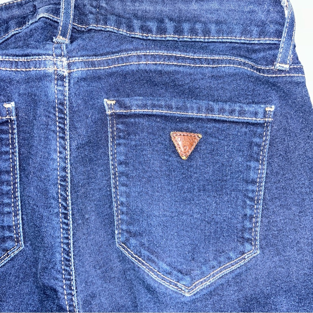 Guess Women’s Sexy Curve Skinny Jeans Dark Wash Stretch Denim Blue W28 L28 - Picture 3 of 9